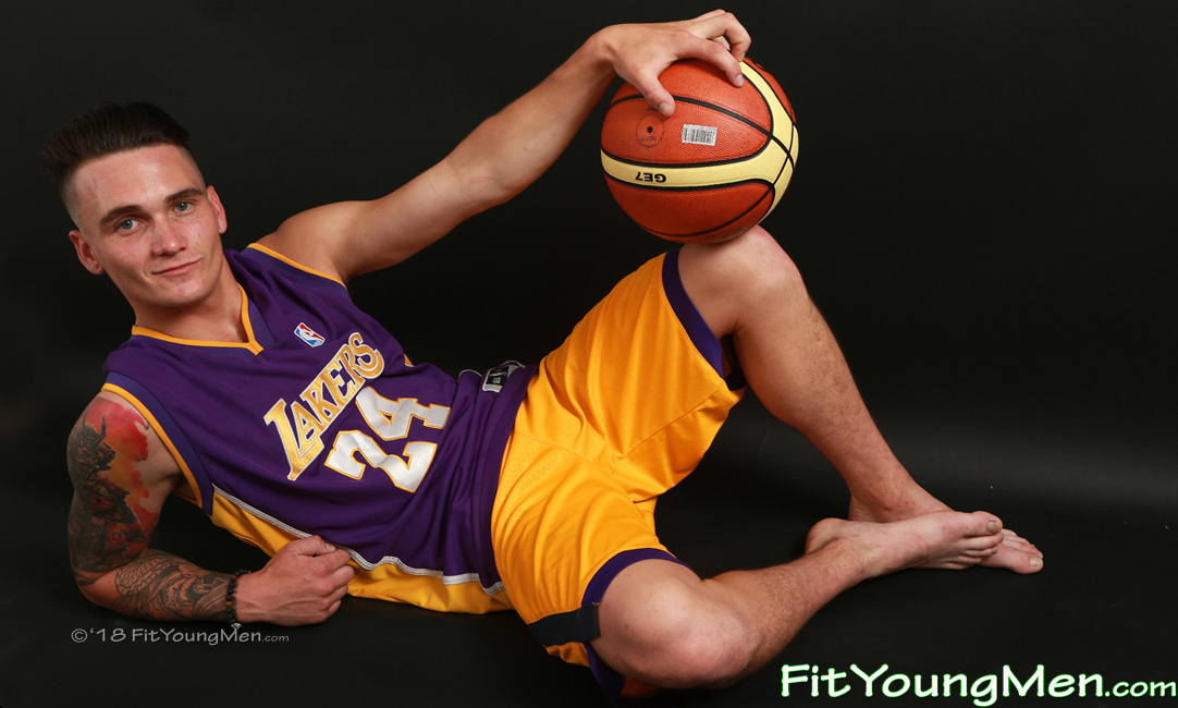 Fit Young Men: Model Flynn Peacock - Basketballer - Young Australian Basketballer Shows us his Big Surprise!