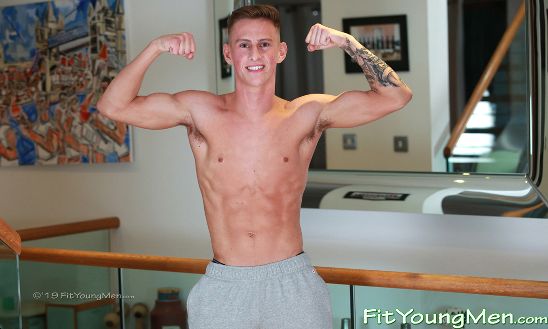 Fit Young Men: Model Hugo Janes - Footballer - Super Athletic Hugo Shows off his Ripped Physique!
