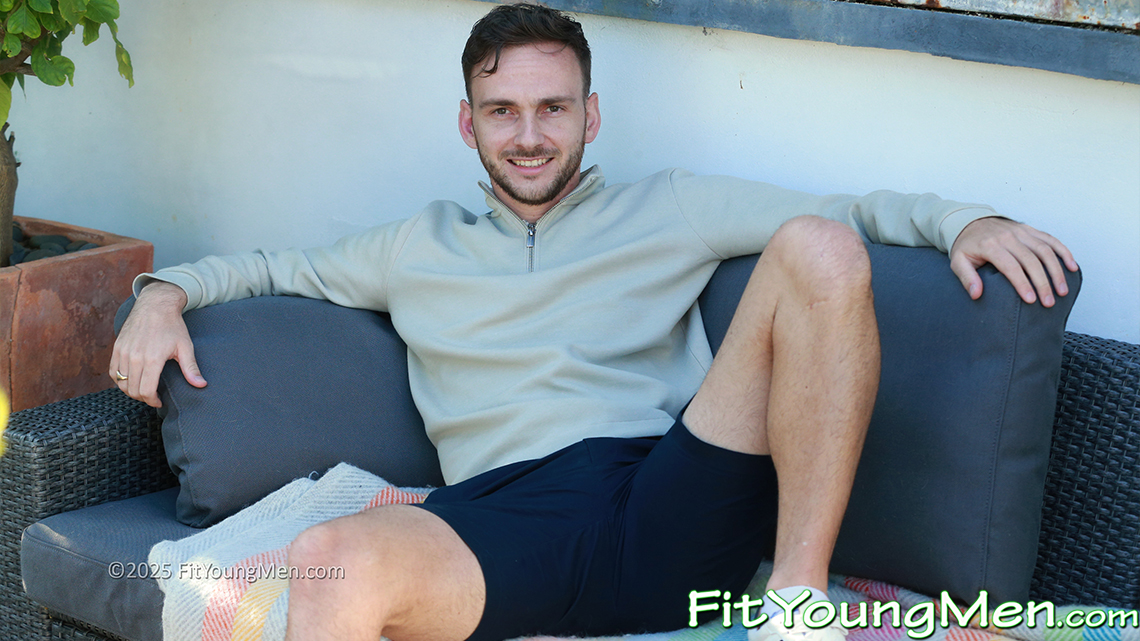 Fit Young Men Model Jamie Sherringham Naked Footballer