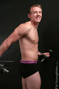 Fit Young Men Model Joe Duncan Naked Personal Trainer