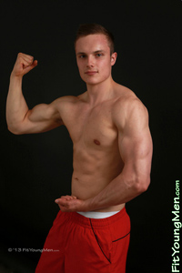 Fit Young Men Model Steven Friar Naked Personal Trainer