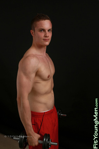 Fit Young Men Model Steven Friar Naked Personal Trainer
