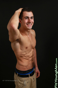 Fit Young Men Model Jamie Donaldson Naked Personal Trainer