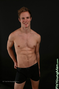 Fit Young Men Model Jon Wright Naked Personal Trainer