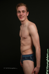 Fit Young Men Model Luke McCormick Naked Footballer