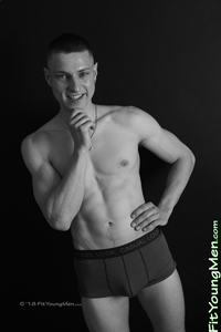 Fit Young Men Model Regan Dudley Naked Gym