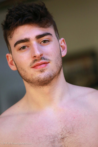 Fit Young Men Model Milo Fitzroy Naked Swimmer