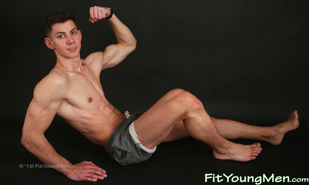Fit Young Men Model Guy Craig Naked Gym