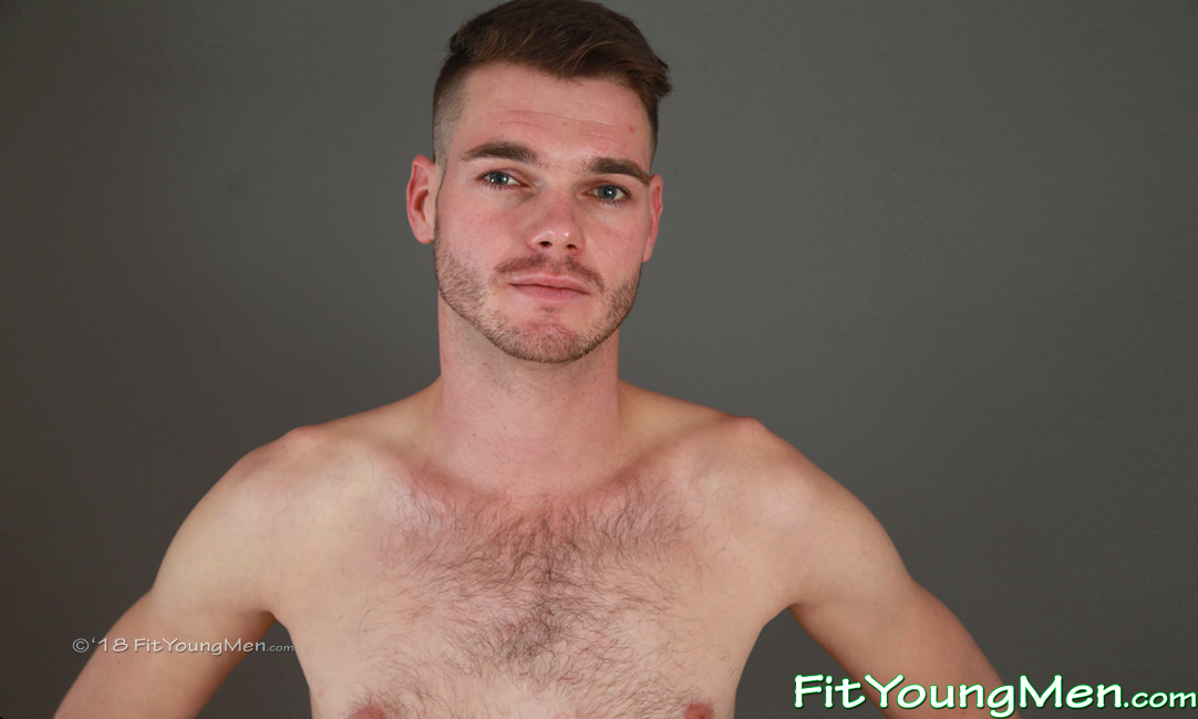 Fit Young Men Model Lukas Merton Naked Gym
