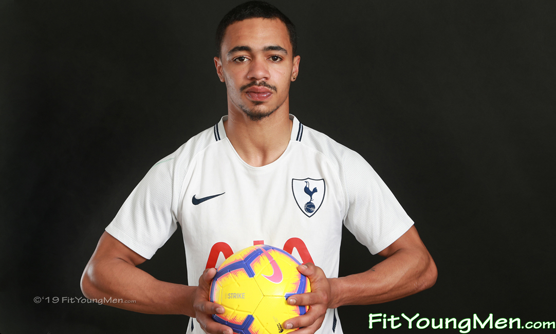 Fit Young Men: Model Alex Arnold - Footballer - Super Athletic Footballer Alex Shows off his Ripped and Toned Physique