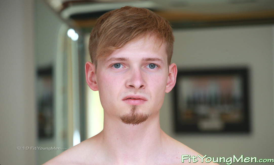 Fit Young Men: Model Paolo Ferrari - Climber - Tall and Blond Climber Paolo Shows off his Lean Body