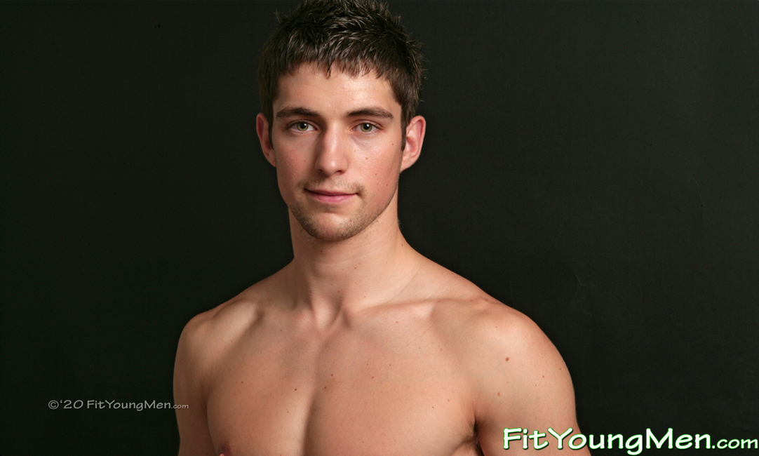 Fit Young Men Model Joe Black Naked Triathlete