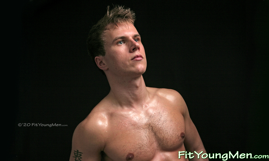 Fit Young Men Model Hayden Harris Naked Personal Trainer