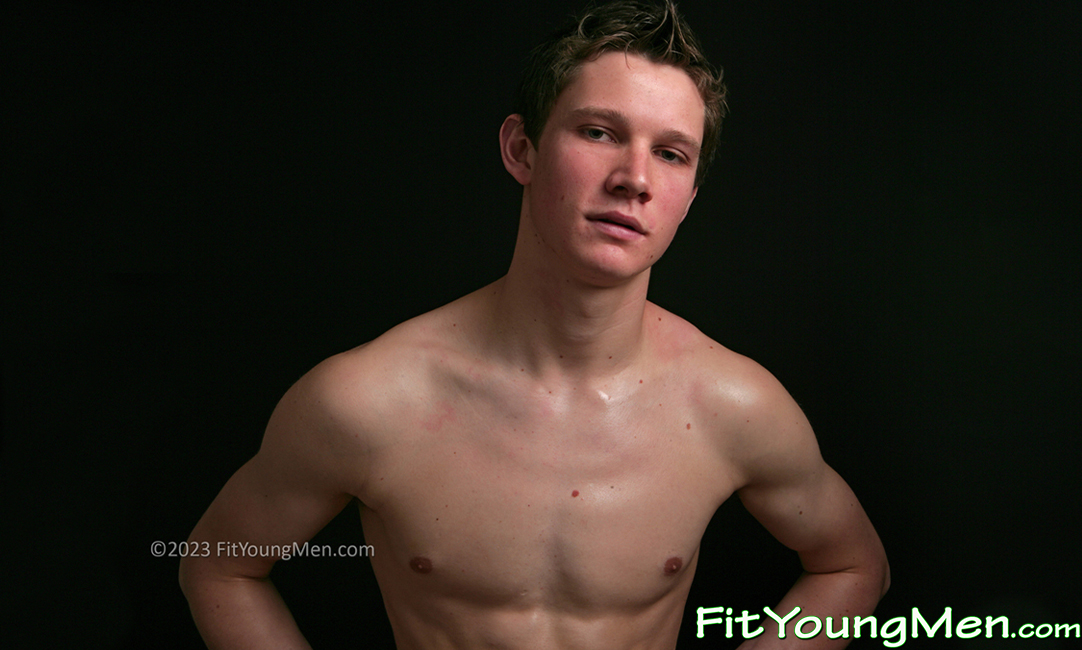 Fit Young Men: Model Malcolm Troke - Surfing & Football - Young Ripped Surfer Shows off his Lean Muscles & Smooth Body