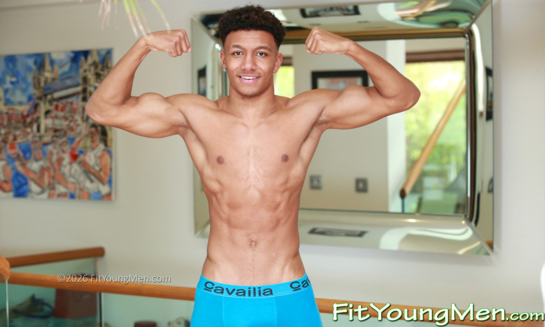 Fit Young Men: Model Tyler Holgate - Footballer - Young Straight Footballer Tyler Shows off his Muscular & Ripped Body