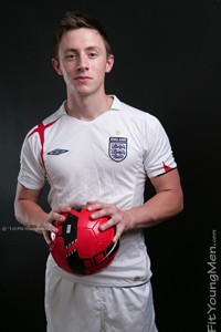Fit Young Men Model Dan Brown Naked Footballer