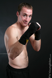 Fit Young Men Model Matt Cardle Naked Boxer