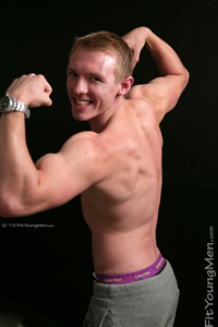 Fit Young Men Model Joe Duncan Naked Personal Trainer