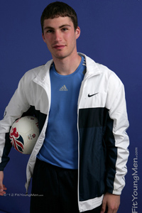 Fit Young Men: Model Oliver Rhodes - Rugby Player - Oliver 