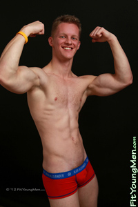 Fit Young Men Model Sam Ellis Naked Personal Trainer