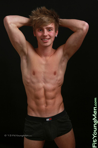 Fit Young Men Model Ryan Patrick Naked Personal Trainer