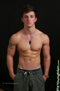 Fit Young Men Model Jason Taylor Naked Personal Trainer