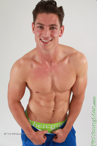 Fit Young Men Model Paul Smith Naked Personal Trainer