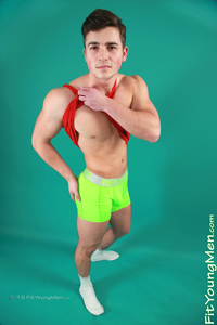 Fit Young Men Model Teddy Elton Naked Personal Trainer