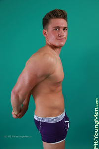 Fit Young Men Model Anthony Forde Naked Gym