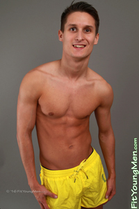 Fit Young Men Model David Husar Naked Gym