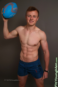 Fit Young Men Model Freddie Rogers Naked Gym