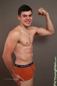 Fit Young Men Model Jacob Olson Naked Basketballer