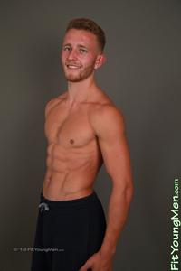 Fit Young Men Model Rowan Wellesley Naked Personal Trainer