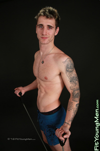 Fit Young Men Model James Harrison Naked Gym