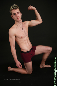 Fit Young Men Model James Harrison Naked Gym