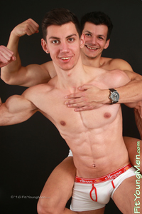Fit Young Men Model Guy Craig Naked Gym