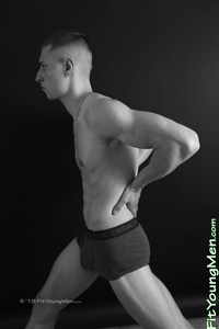 Fit Young Men Model Regan Dudley Naked Gym