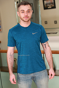 Fit Young Men Model Finlay Scott Naked Footballer