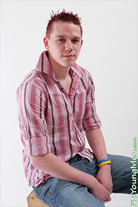 Fit Young Men Model Drew Talbot  Naked Tennis