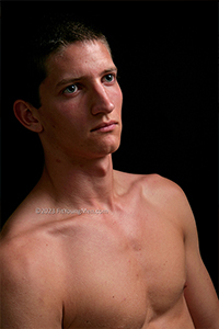 Fit Young Men Model Jacob Sims Naked Runner