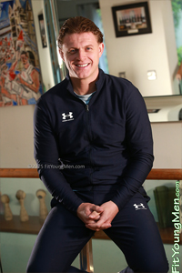 Fit Young Men Model Jack Ashton Naked Footballer