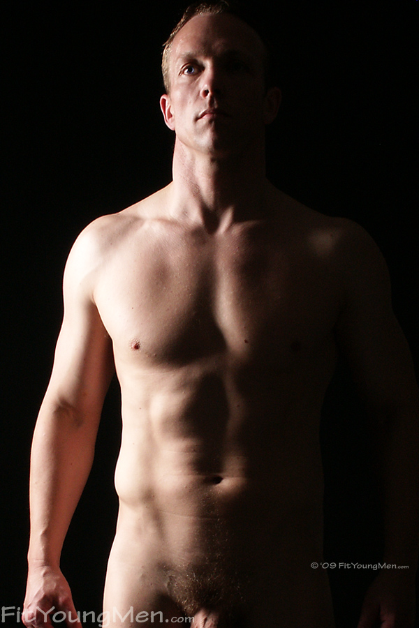Fit Young Men Model Matt Naked Body Builder