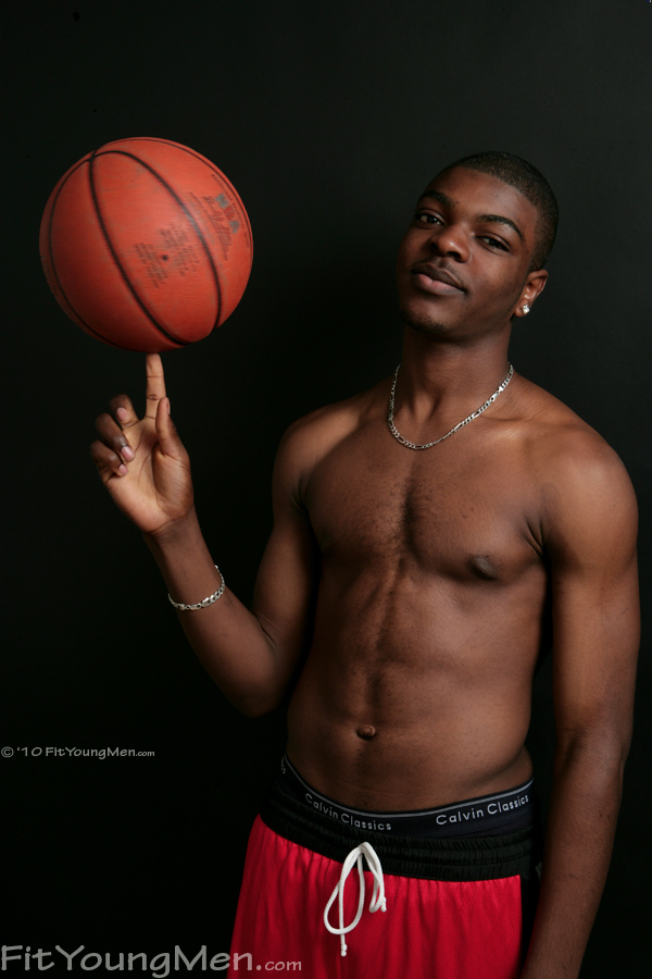 Fit Young Men Model Christian J Naked Basketballer