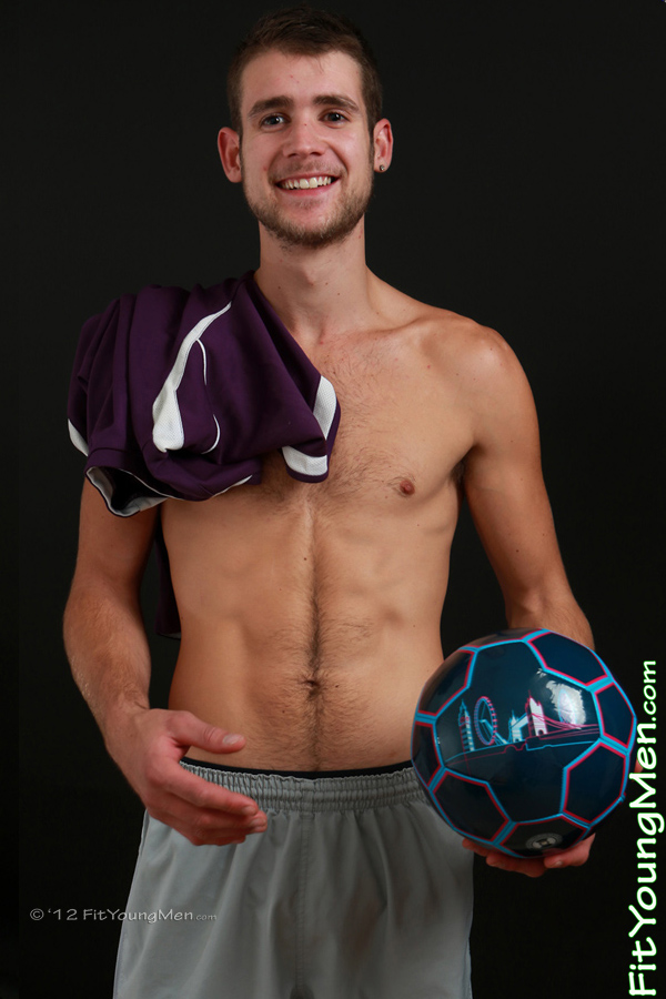 Fit Young Men Model Kevin Wilson Naked Footballer