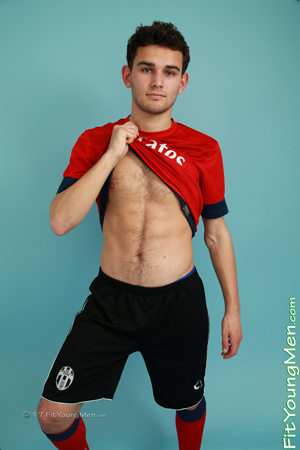Fit Young Men Model Dan Haver Naked Footballer